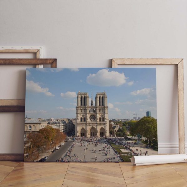 Tableau Cathédrale Notre-Dame Toile – Image 2