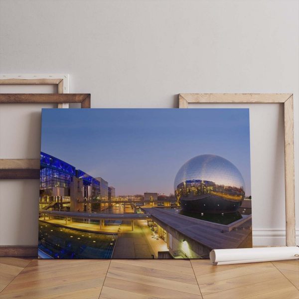 Tableau La Cité des Sciences et de l’Industrie France Toile – Image 2