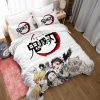 Housse De Couette Kimetsu No Yaiba Anime Demon Parure de lit Ensemble De Literie