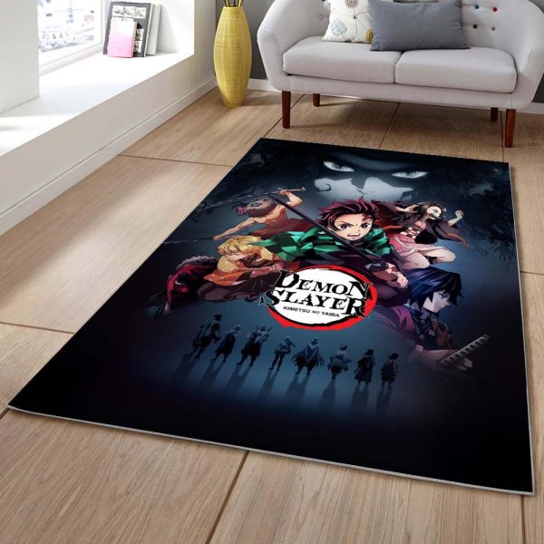 Tapis Personnages De Demon Slayer Kimetsu No Yaiba 1004 Tapis Chambre – Image 2