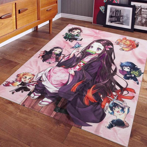 Tapis Nezuko Demon Slayer Kimetsu No Yaiba 1006 Tapis Chambre – Image 2