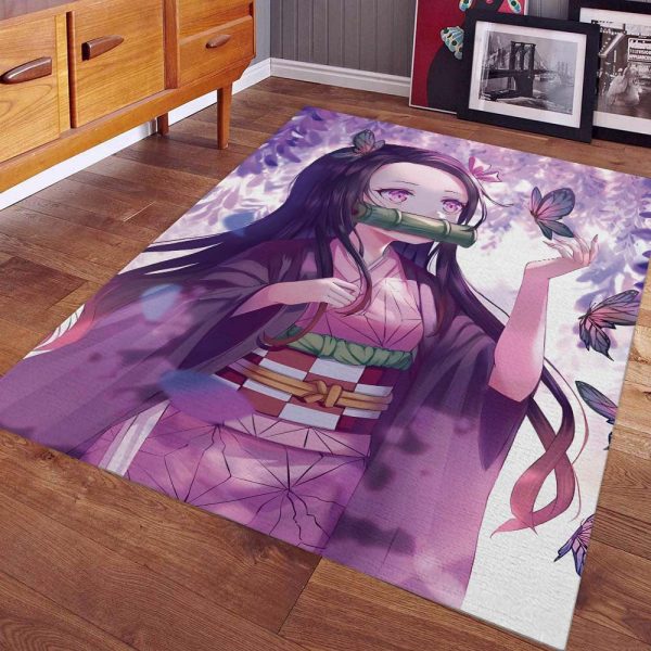 Tapis Nezuko Demon Slayer Kimetsu No Yaiba 1004 Tapis Chambre – Image 2