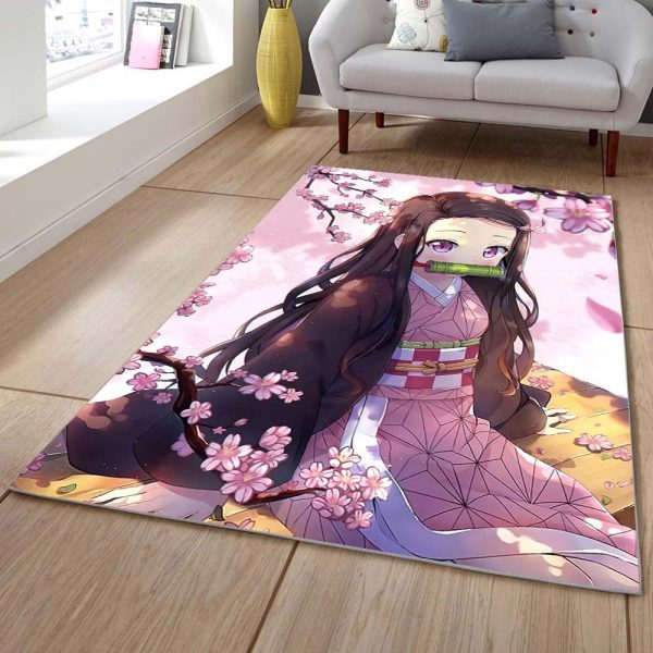 Tapis Nezuko Demon Slayer Kimetsu No Yaiba 1001 Tapis Chambre – Image 2