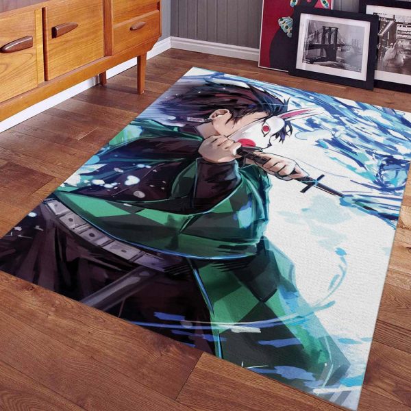 Tapis Tanjiro Demon Slayer Kimetsu No Yaiba 1003 Tapis Chambre – Image 2