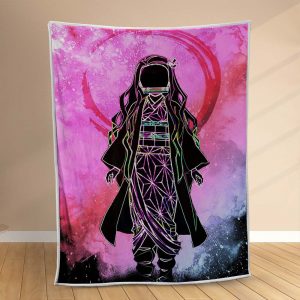 Couverture Nezuko Demon Slayer Kimetsu No Yaiba 1 Plaid Polaire Plaid Canapé