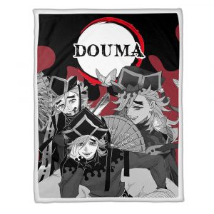 Couverture Douma Demon Slayer Plaid Polaire Plaid Canapé