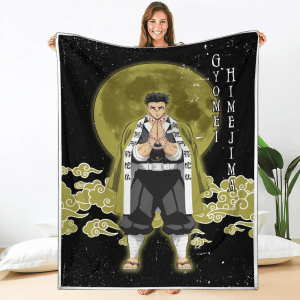 Couverture Gyomei Himejima Demon Slayer Plaid Polaire Plaid Canapé