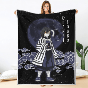 Couverture Obanai Iguro Demon Slayer 02 Plaid Polaire Plaid Canapé