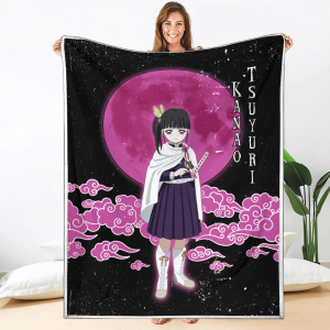 Couverture Kanao Tsuyuri Demon Slayer Plaid Polaire Plaid Canapé
