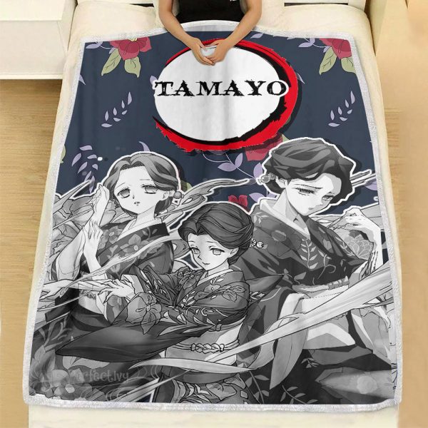 Couverture Tamayo Demon Slayer Plaid Polaire Plaid Canapé – Image 3