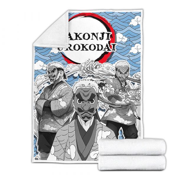 Couverture Sakonji Urokodaki Demon Slayer 01 Plaid Polaire Plaid Canapé – Image 2