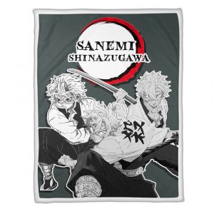 Couverture Shinemi Shinasugawa Demon Slayer Plaid Polaire Plaid Canapé