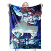 Couverture Demon Slayer Akaza Plaid Polaire Plaid Canapé