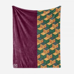 Couverture Pilier d'eau Tomioka Giyuu Demon Slayer Plaid Polaire Plaid Canapé