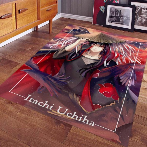Tapis Itachi Uchiha Dans Naruto Cool 02 Tapis Chambre – Image 2