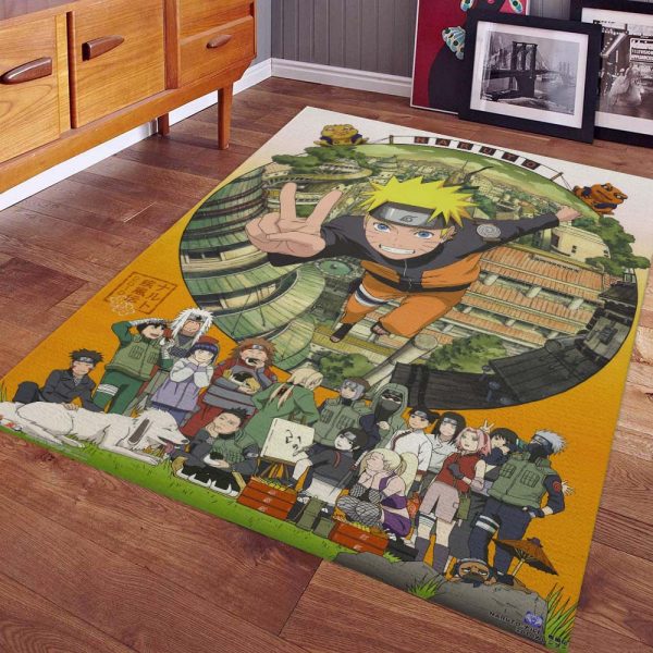 Tapis Naruto Tous Les Personnages 1010 Tapis Chambre – Image 2