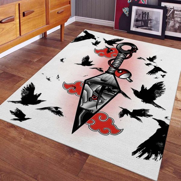 Tapis Itachi Uchiha Akatsuke 1005 Tapis Chambre – Image 2