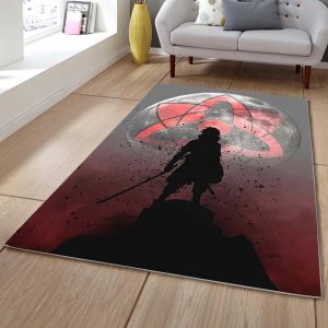 Tapis Sasuke Sharingan Lune De Sang 1001 Tapis Chambre