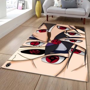 Tapis Sharingan D'Uchiha Akatsuki Tapis Chambre