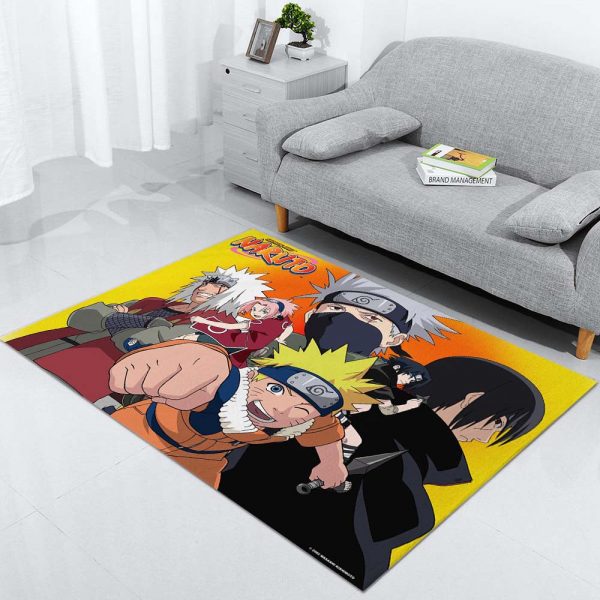 Tapis Naruto Tous Les Personnages 1008 Tapis Chambre – Image 2