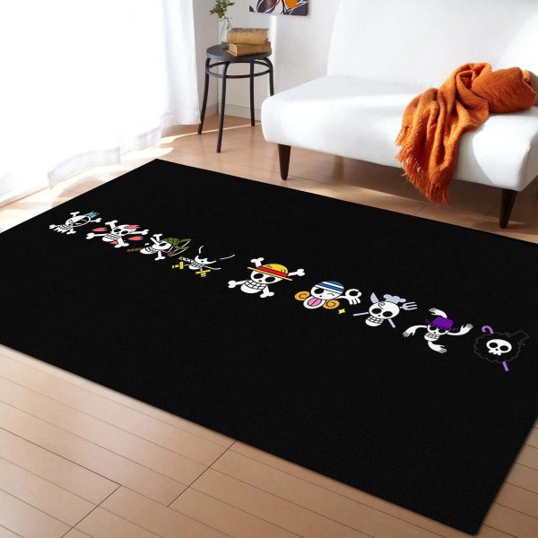 Tapis One Piece Luffy Et Tous Les Personnages 1013 Tapis Chambre – Image 2