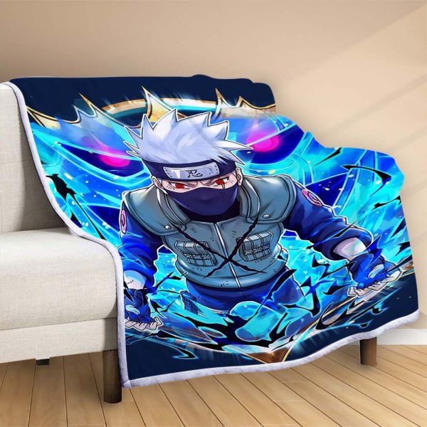 Plaid Kakasi Susano Naruto 1001 Couverture Polaire Plaid Canapé – Image 2