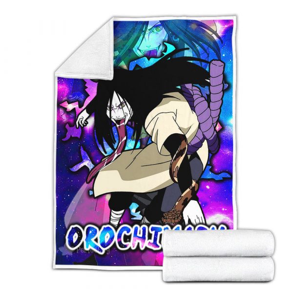 Plaid Orochimaru Naruto 02 Couverture Plaid Polaire Plaid Canapé – Image 3