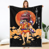 Plaid Kozuki Oden One Piece Couverture Plaid Polaire Plaid Canapé