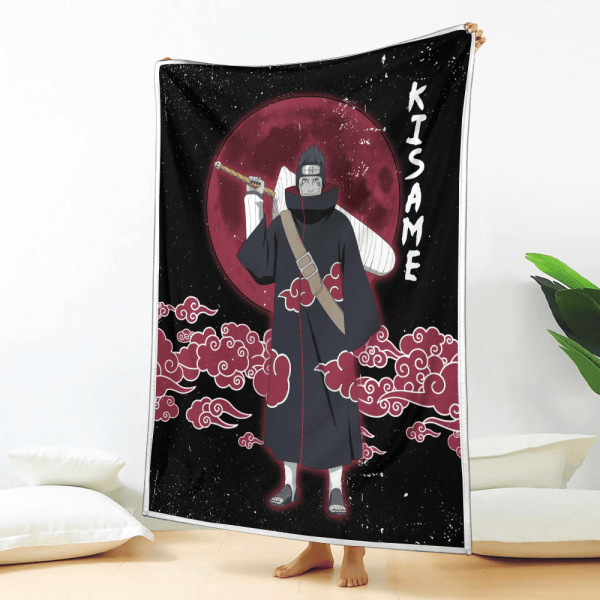 Plaid Kisame Naruto Couverture Plaid Polaire Plaid Canapé – Image 2