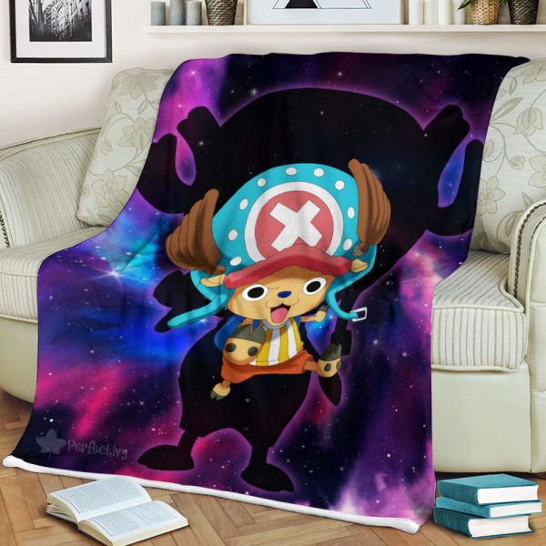 Plaid Tony Tony Chopper One Piece 02 Couverture Plaid Polaire Plaid Canapé – Image 2