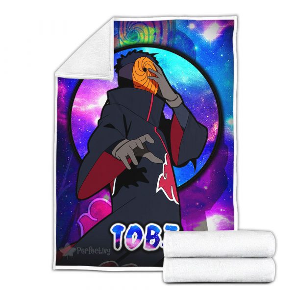 Plaid Tobi Uchiha Obito Naruto 02 Couverture Plaid Polaire Plaid Canapé – Image 3