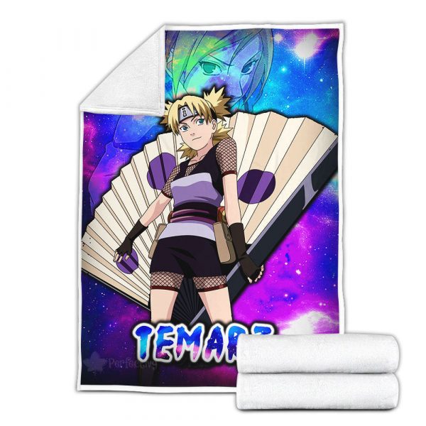 Plaid Temari Naruto 04 Couverture Plaid Polaire Plaid Canapé – Image 3