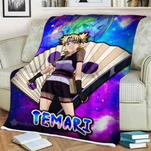 Plaid Temari Naruto 04 Couverture Plaid Polaire Plaid Canapé