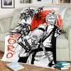 Plaid Roronoa Zoro Wano Arc Couverture Plaid Polaire Plaid Canapé