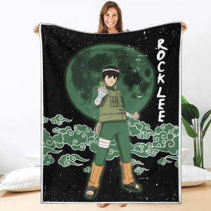 Plaid Rock Lee Naruto 02 Couverture Plaid Polaire Plaid Canapé