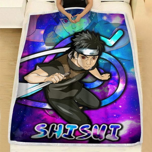 Plaid Uchiha Shisui Naruto 04 Couverture Plaid Polaire Plaid Canapé – Image 2