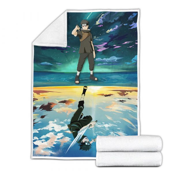 Plaid Uchiha Shisui Naruto 02 Couverture Plaid Polaire Plaid Canapé – Image 3