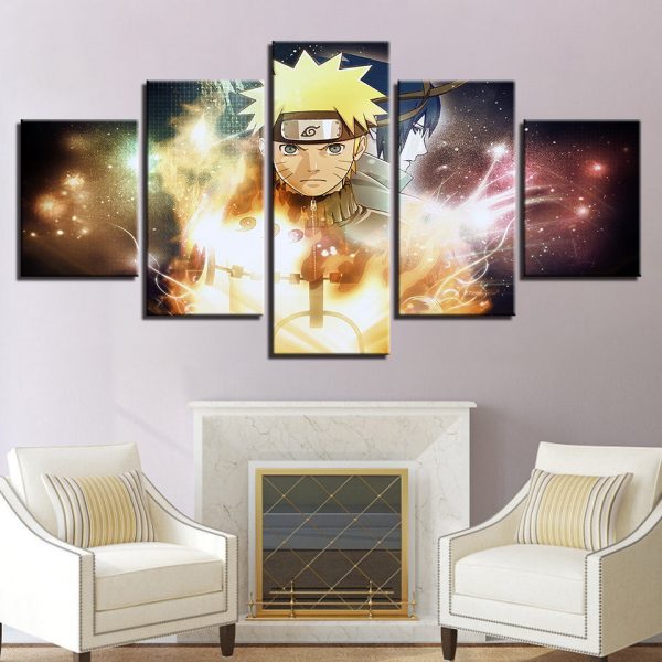 Tableau Naruto 07 Toile Avec cadre – Image 2