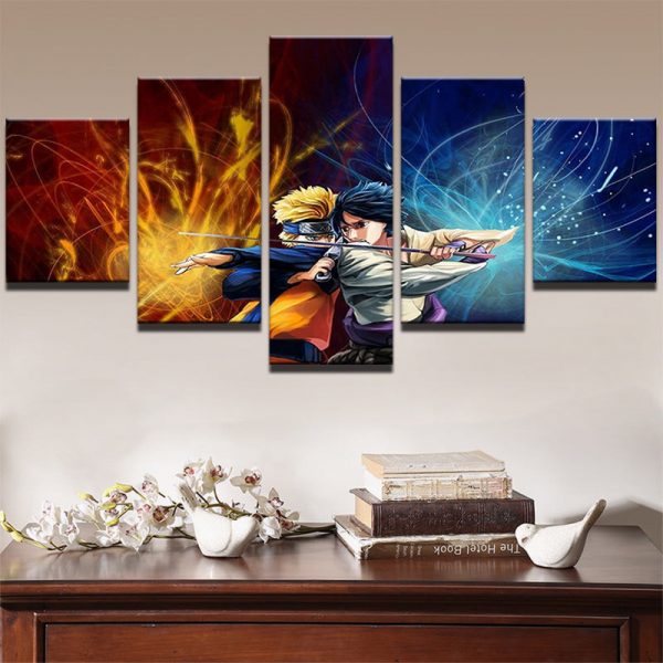 Tableau Naruto 09 Toile Avec cadre