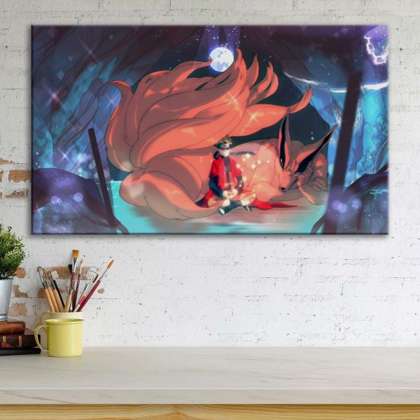 Tableau Naruto 12 Toile Avec Cadre – Image 3
