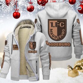 1. FC Magdeburg Gefütterte Kapuzenjacke
