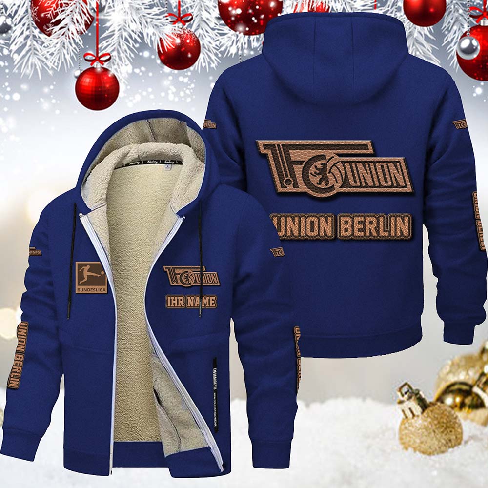 1. FC Union Berlin Gefütterte Kapuzenjacke – Bild 4