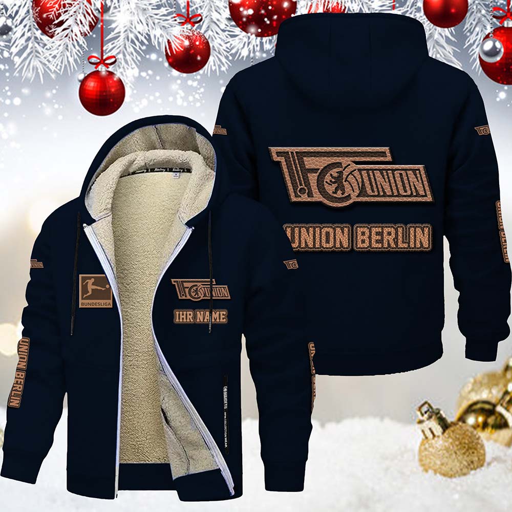 1. FC Union Berlin Gefütterte Kapuzenjacke – Bild 3