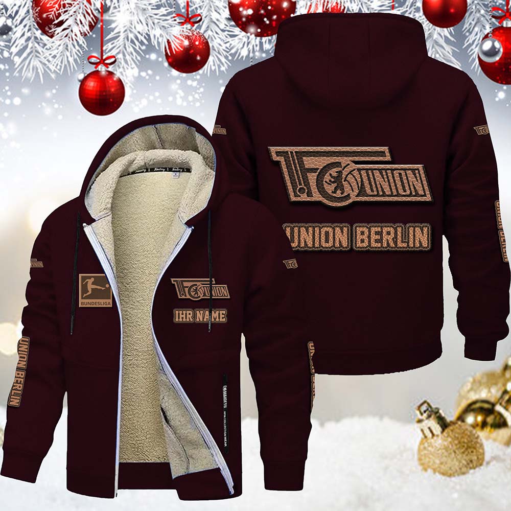 1. FC Union Berlin Gefütterte Kapuzenjacke – Bild 8