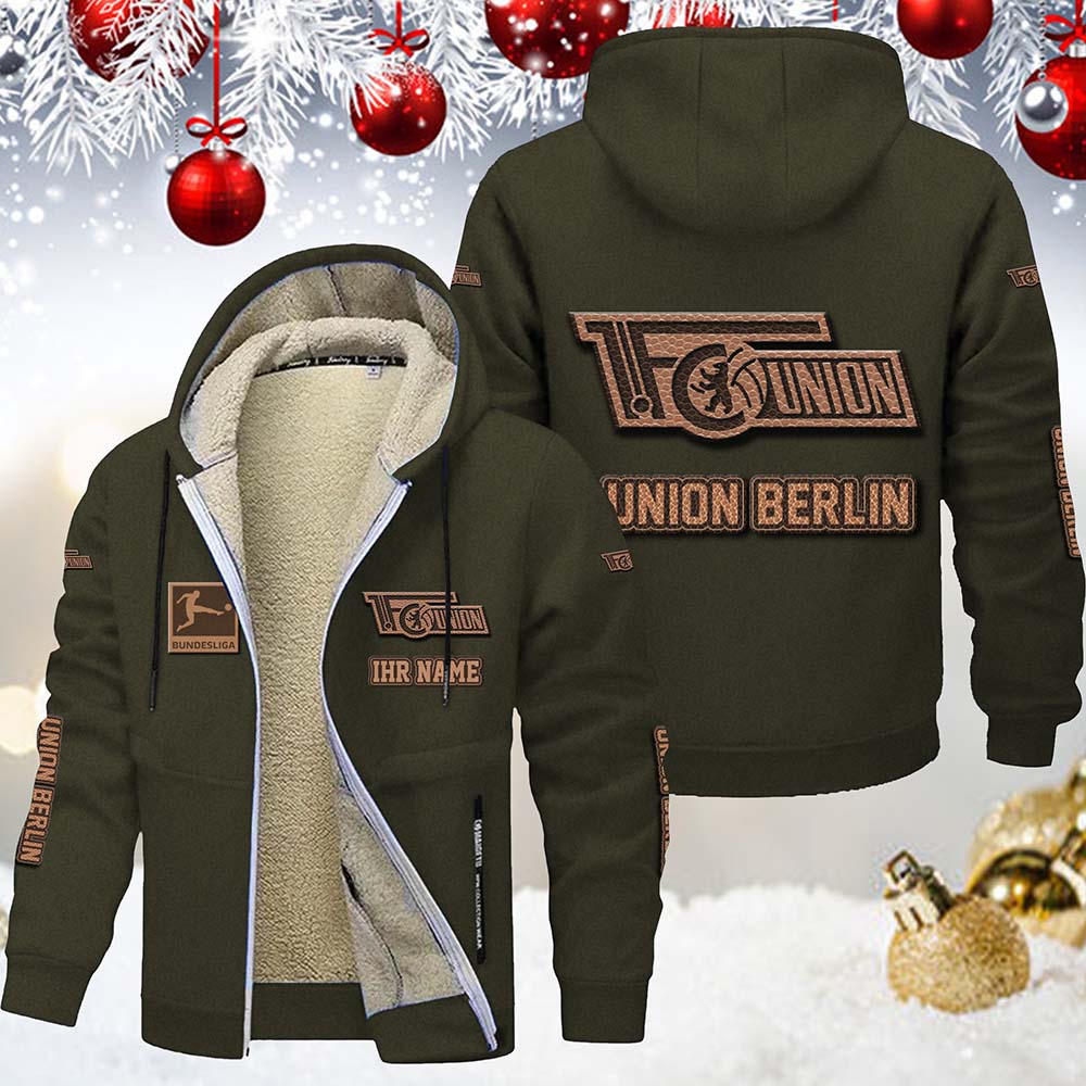 1. FC Union Berlin Gefütterte Kapuzenjacke – Bild 9