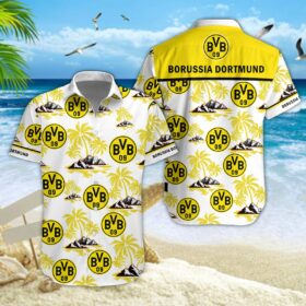 Hawaiihemd Borussia Dortmund II – Herren Sommerhemd Style 01