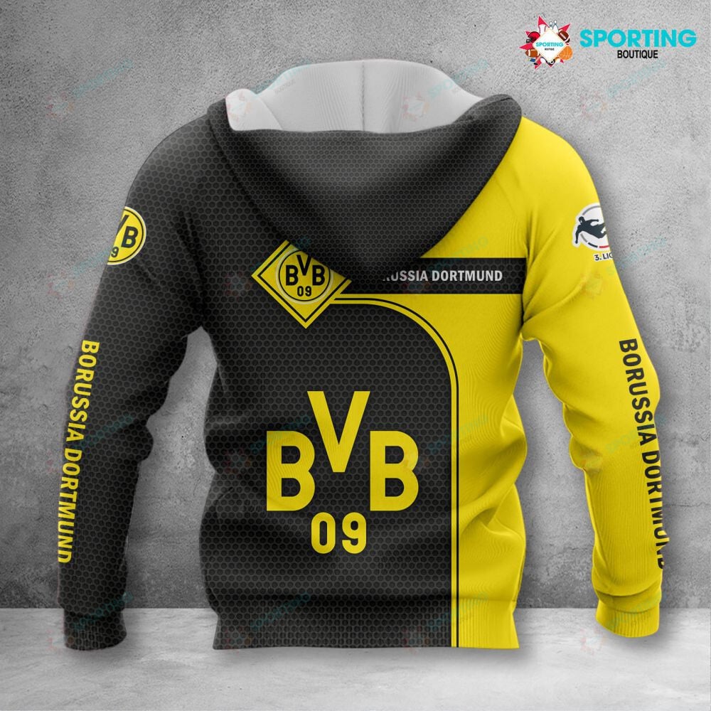 Borussia Dortmund II Hoodie Herren | BVB II Kapuzenpullover VITC3082 – Bild 2