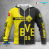 Borussia Dortmund Hoodie Zip Herren | BVB Kapuzenjacke mit Reißverschluss VITC3103