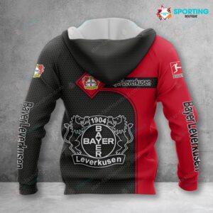 Alternative view of Bayer 04 Leverkusen Hoodie Herren | B04 Kapuzenpullover VITC3102