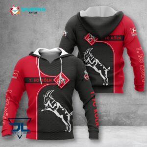 1. FC Köln Hoodie Herren | Effzeh Kapuzenpullover VITC3100